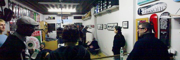 Skateboard store