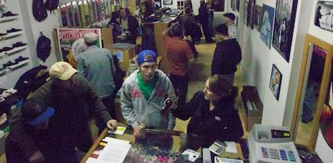 Skateboard store